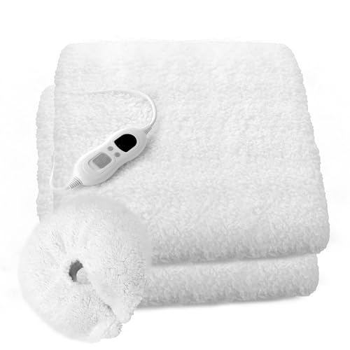 WinzTsi Massage Table Warmer Heating Pad Professional SPA Massage Bed Warmer with 5 Heated Settings Overheat Protection with Face Cover,12 Ft Cord