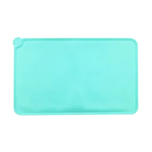 Silicone Pet Bowl Mat Green 48x30cm