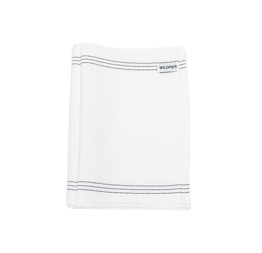 Wildpier Beauty Exfoliating Wash Towel, Washcloth Body Scrub for Bath Shower Spa, Back Washer, Dead Skin Cell Remover, Plant Based Deep Exfoliation Scrubber, White